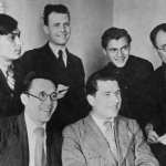 Петр Комаров с коллегами-писателями. Хабаровск, 1939. 