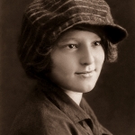 Анастасия Васильевна Ивановская (по мужу Маркушевич). Москва, 1925. 