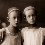 Племянник и тетя 2. Алеша Лукинский и Оксана Осипова, 1928. 
