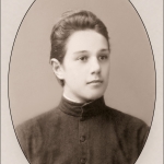 Яков Яковлевич Ходаков - гимназист, примерно 1890. 